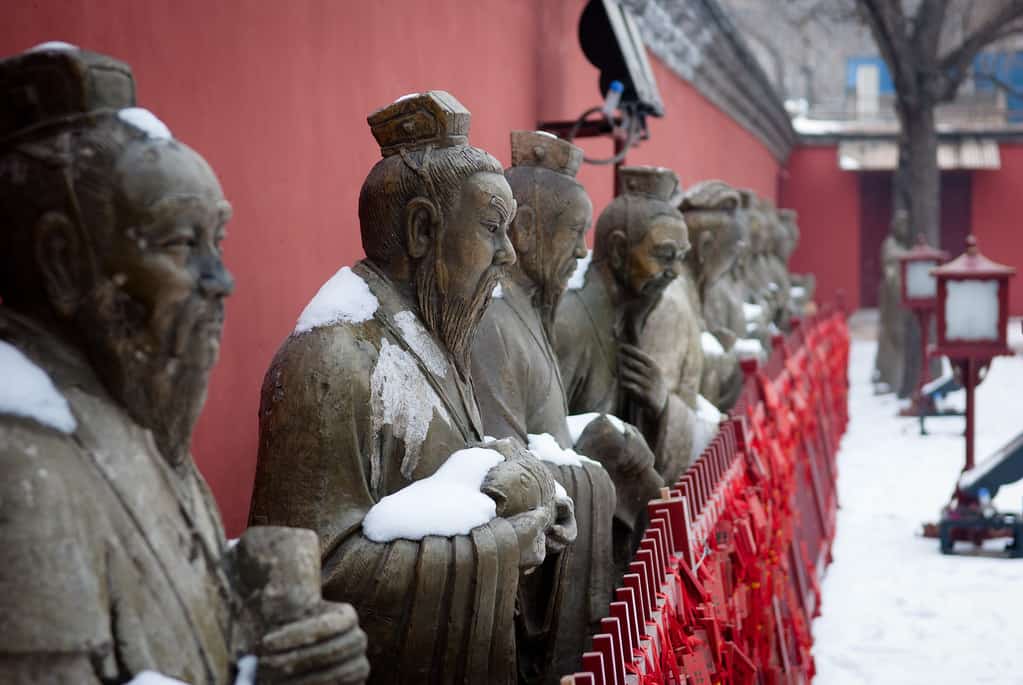 Beijing Temple of Confucius, China 