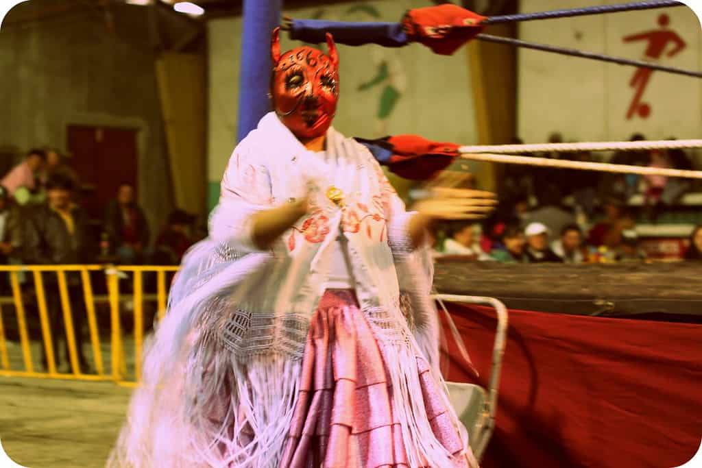 Cholita Wrestling, La Paz, Bolivia