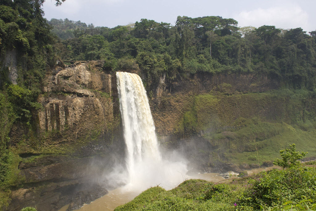 Ekom-Nkam Waterfalls, Mekong, Cameroon