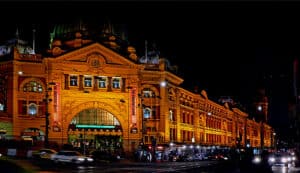Flinders Street Railway Station Melbourne, Australia