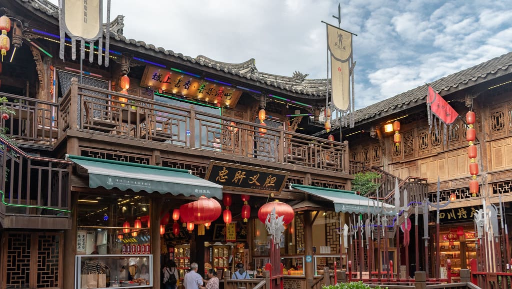 Jinli Old Street, Chengdu, China