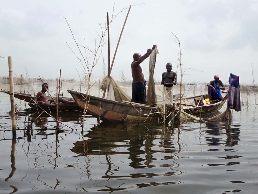 Lake Nokoue, Cotonau, Benin