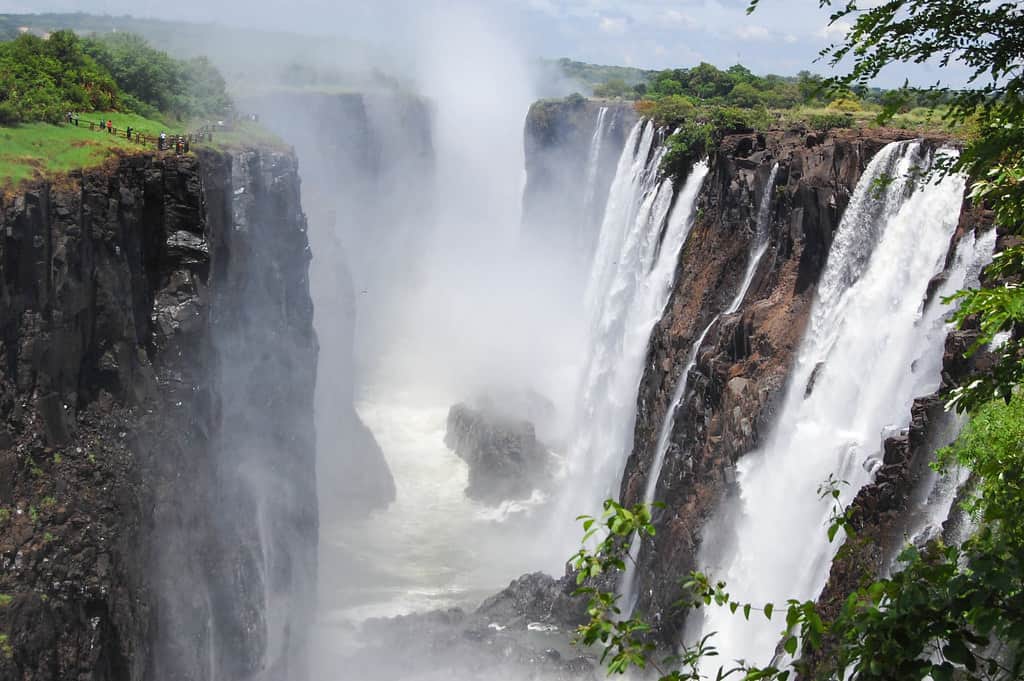 Livingstone waterfalls, Democratic Republic of the Congo, Africa 
