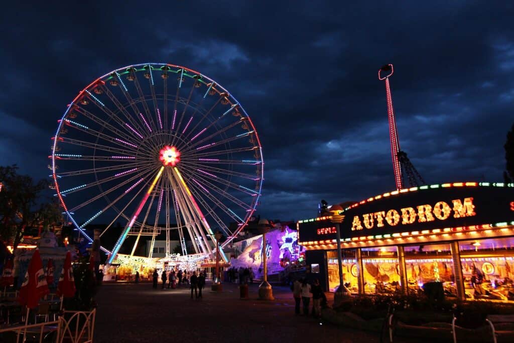 Prater Amusement Park, Vienna, Austria