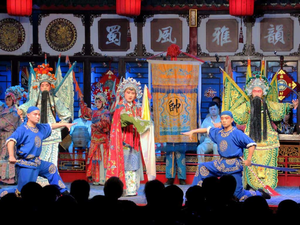 Sichuan Opera, Chengdu, China
