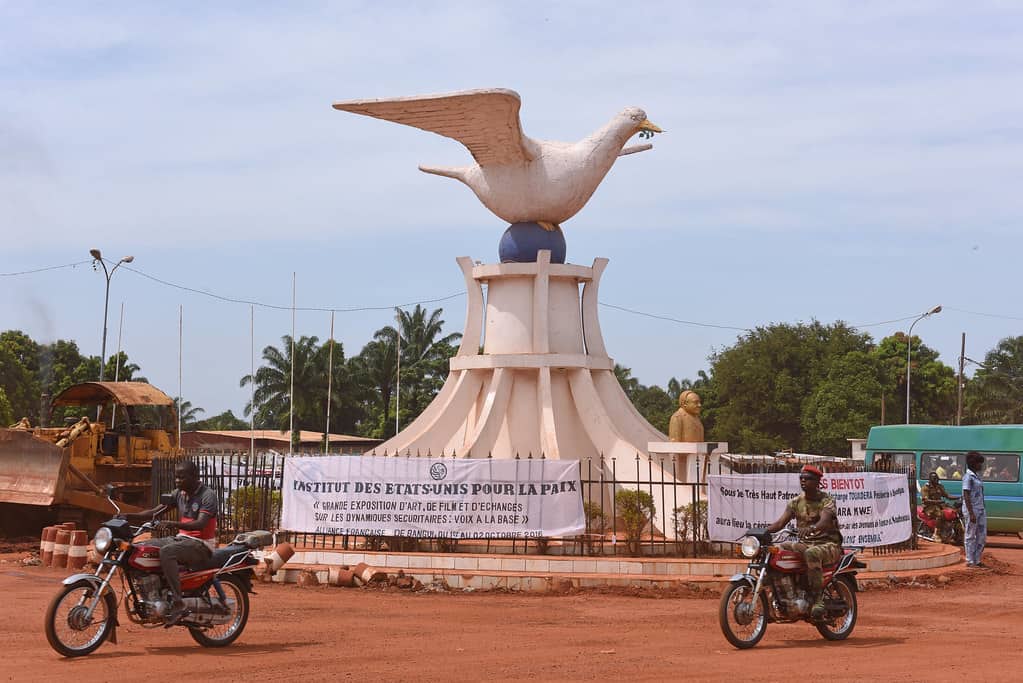 Peace Dove in Bangui, Center, CAR