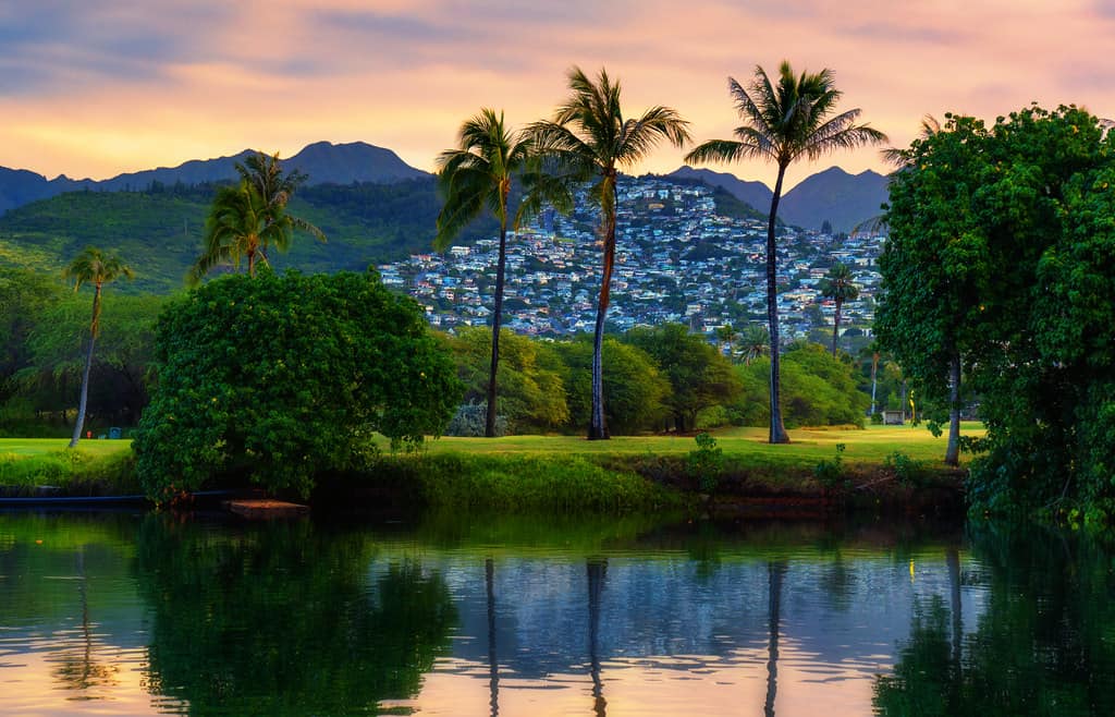 Ala Wai Golf Course Waikiki Hawaii