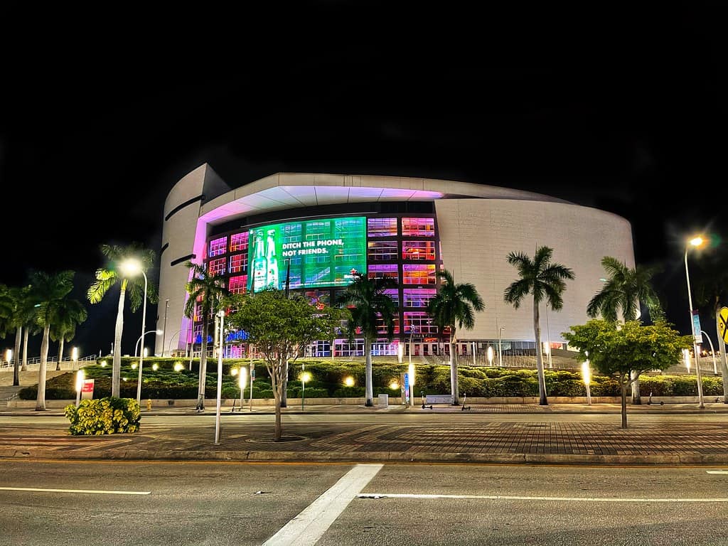American Airlines Arena , Miami Florida