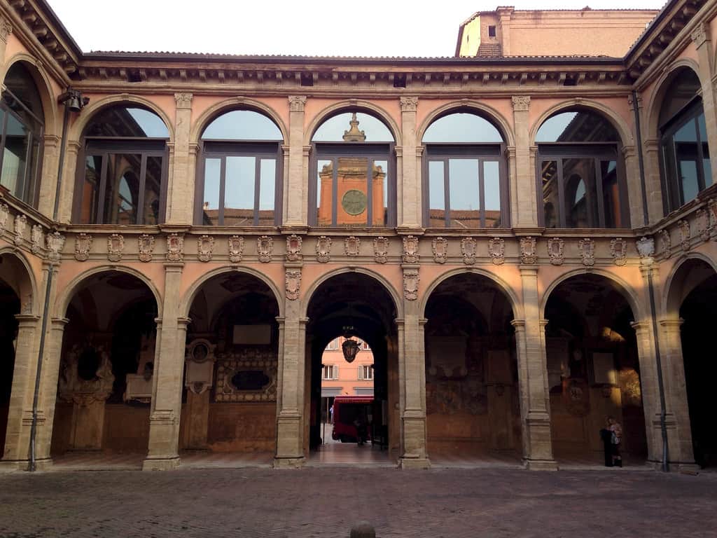 Archiginnasio,Bologna,Italy