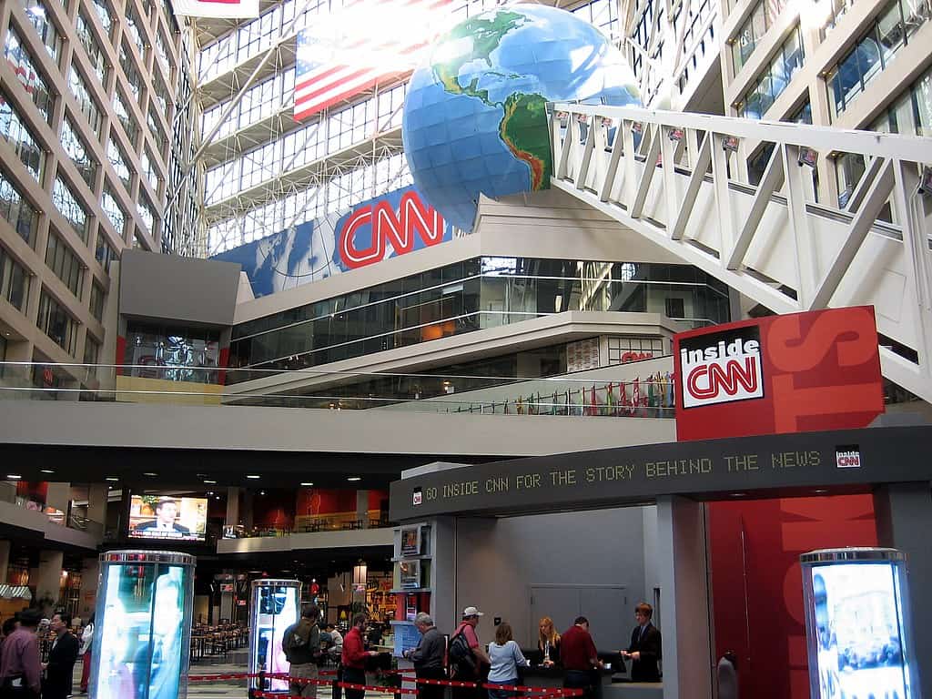 CNN Center , Atlanta Georgia