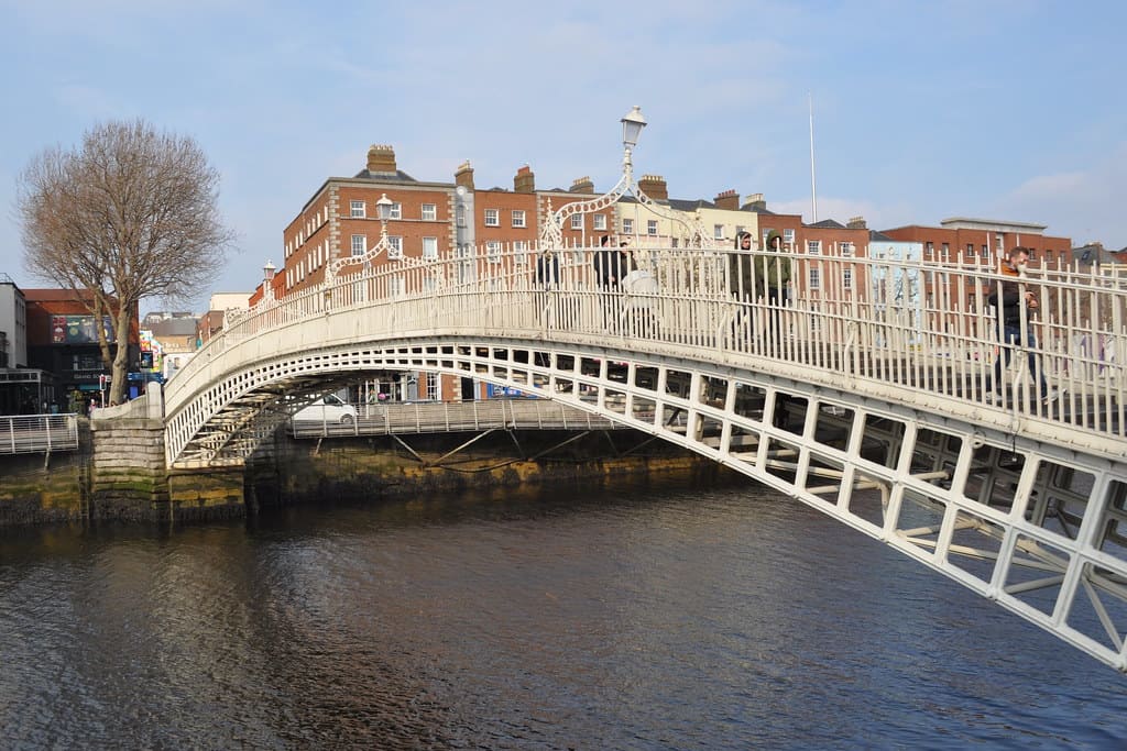 Ha’penny Bridge Dublin, Ireland