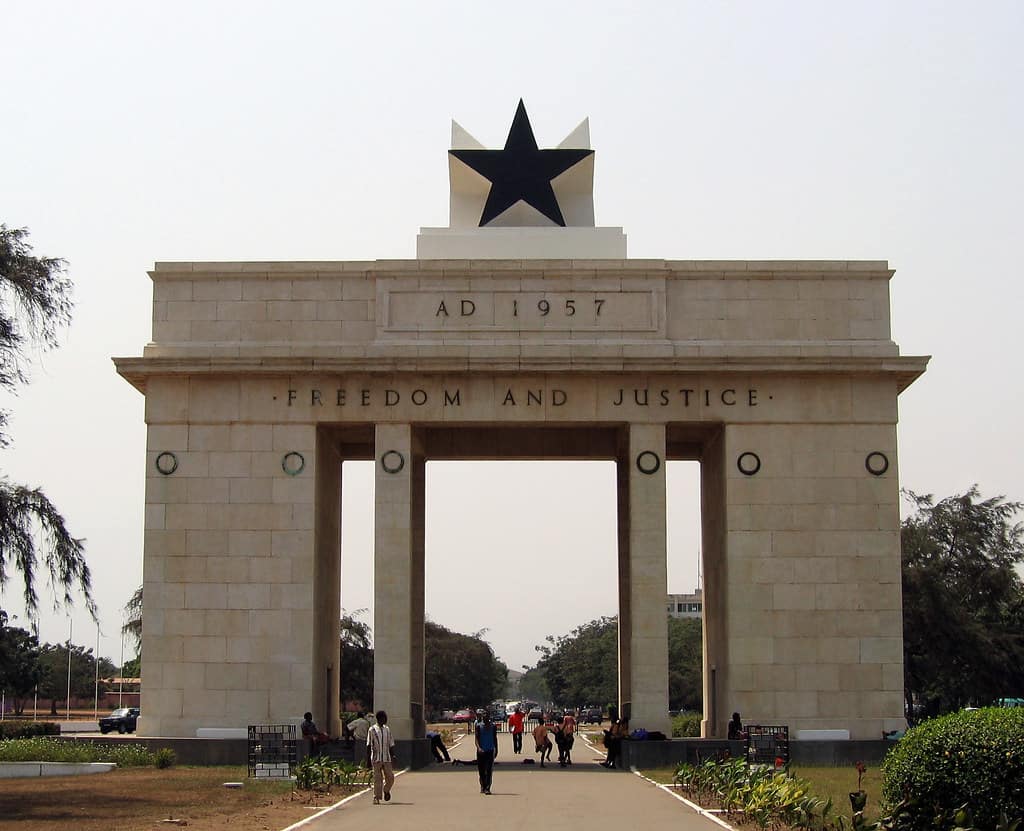 Independence Arch Accra, Ghana 