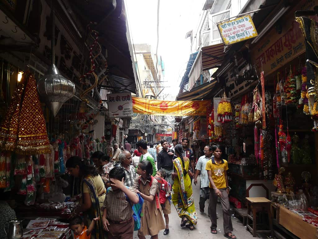 Kinari Bazaar (Agra), India