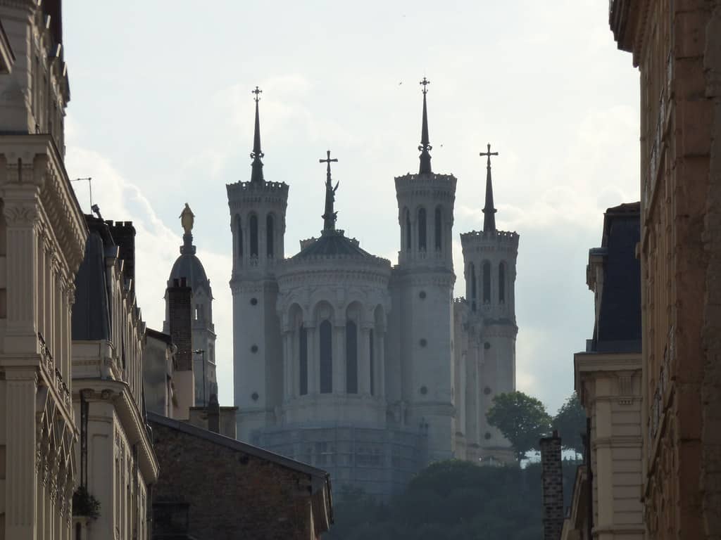 La Basilique Notre Dame de Fourvière Lyon, France