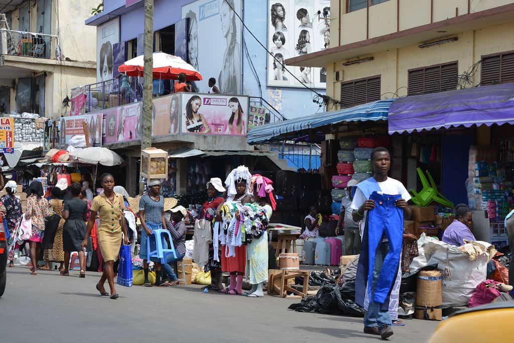 Makola Market Accra, Ghana