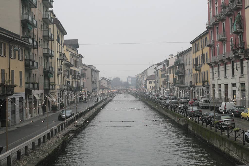 Navigli Canals, Milan, Italy