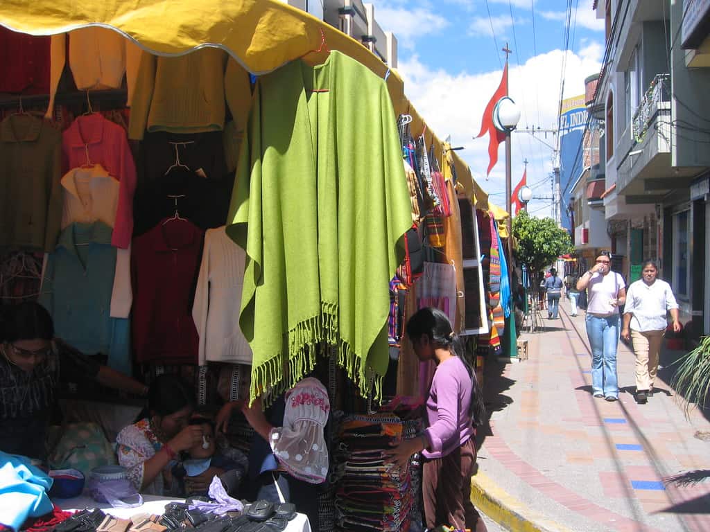 Otavalo Market, Quito Ecuador 