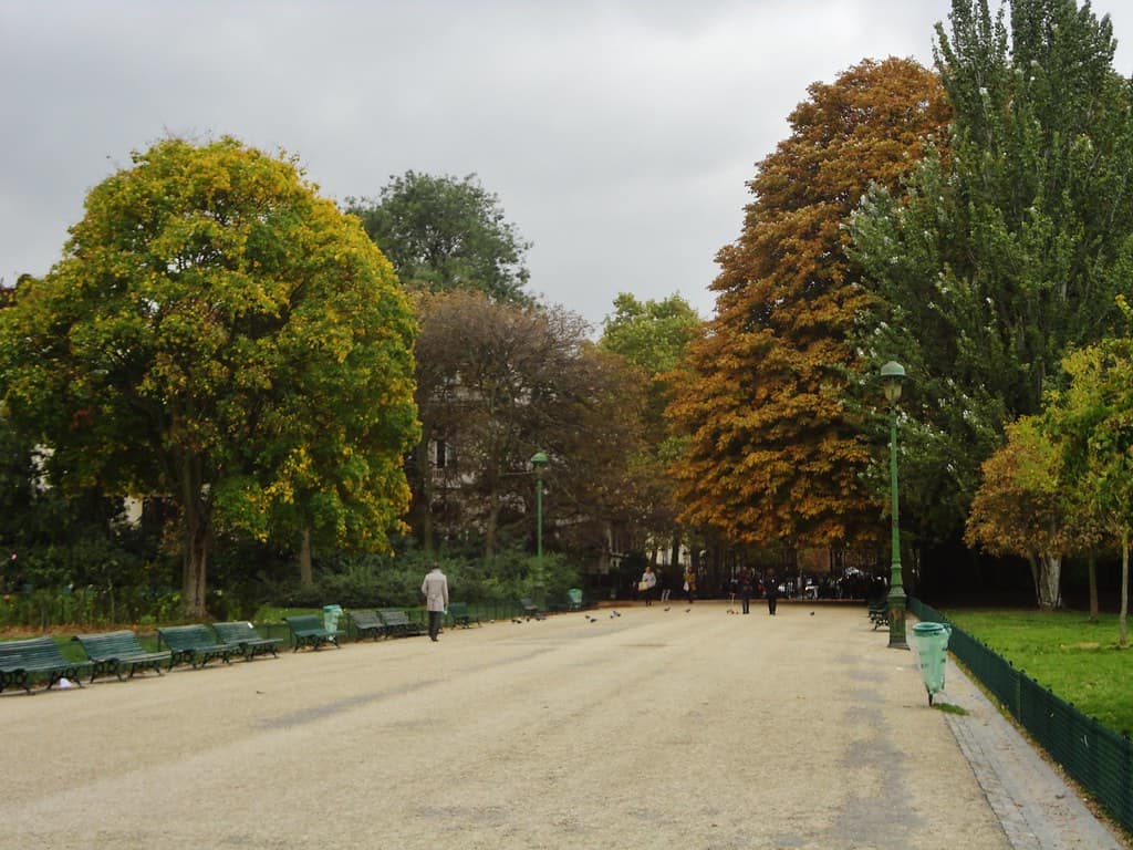 Parc Monceau Neuilly-sur-Seine, France 