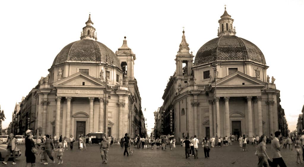 Piazza del Popolo & Santa Maria del Popolo