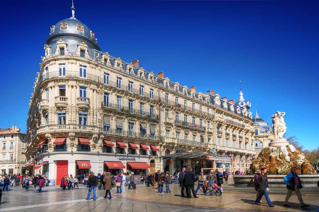 Place de la Comédie Montpellier, France