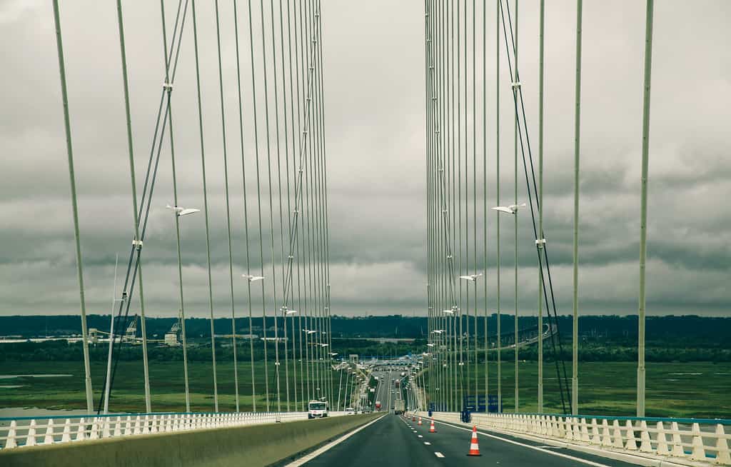 Pont de Normandie Honfleur, France 