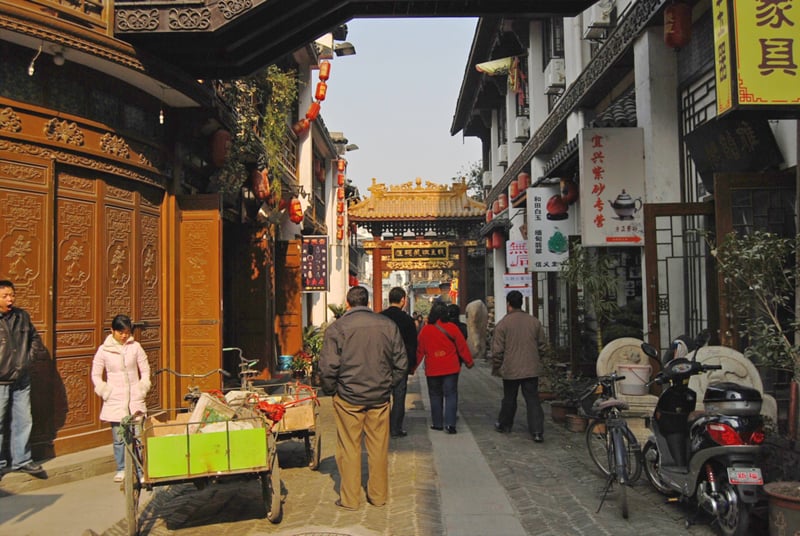 Qinghefang Ancient Street Hangzhou, China
