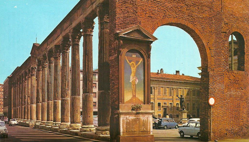 San Lorenzo Columns, Milan, Italy