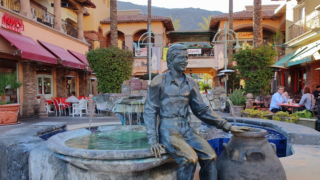 Sonny Bono Statue Palm Springs California