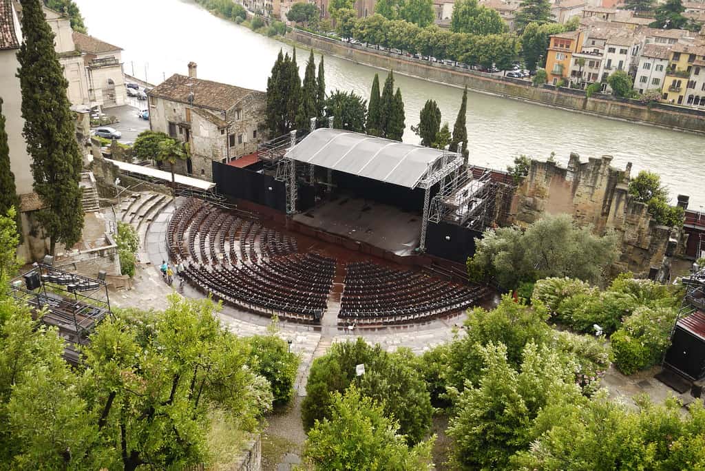 Teatro Romano Verona, Italy