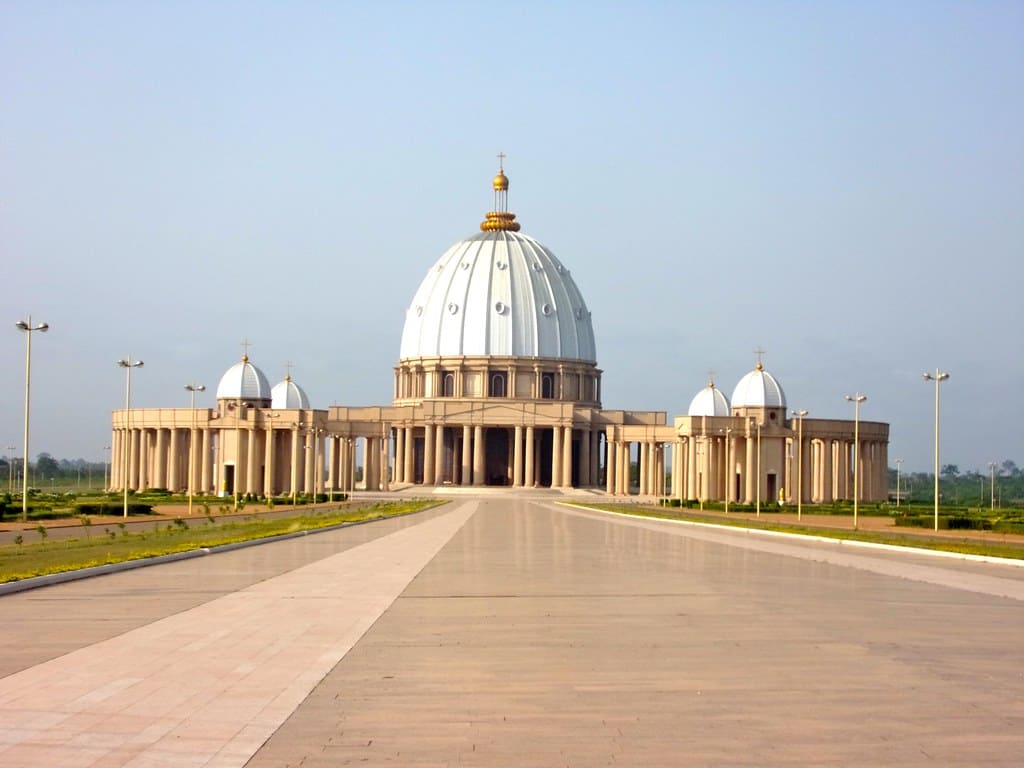 The Basilica of Our Lady of Peace of Yamoussoukro, Cote D’ Ivoire
