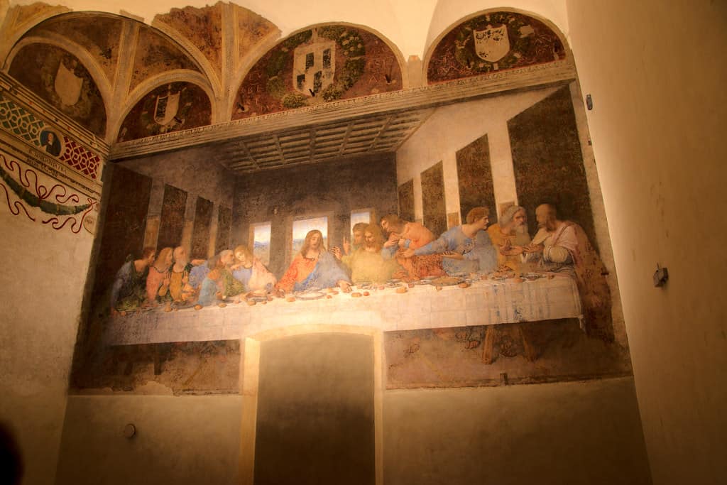 The Last Supper in Milan, Italy
