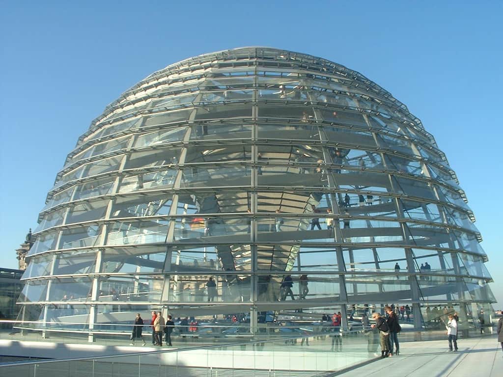 The Rebuilt Reichstag Berlin, Germany