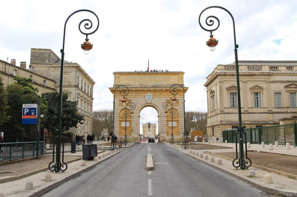 Triumphal Arch, Montpellier, France