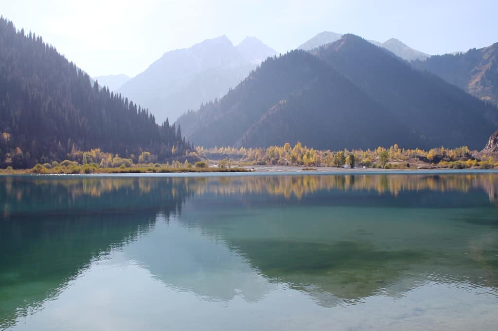 Almaty Lake Kazakhstan