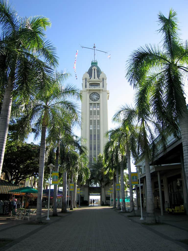 Aloha Tower Honolulu, Hawaii