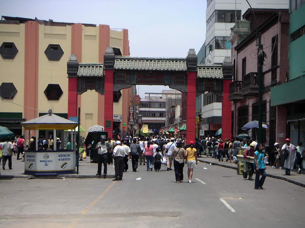 Barrio Chino, Lima, Peru