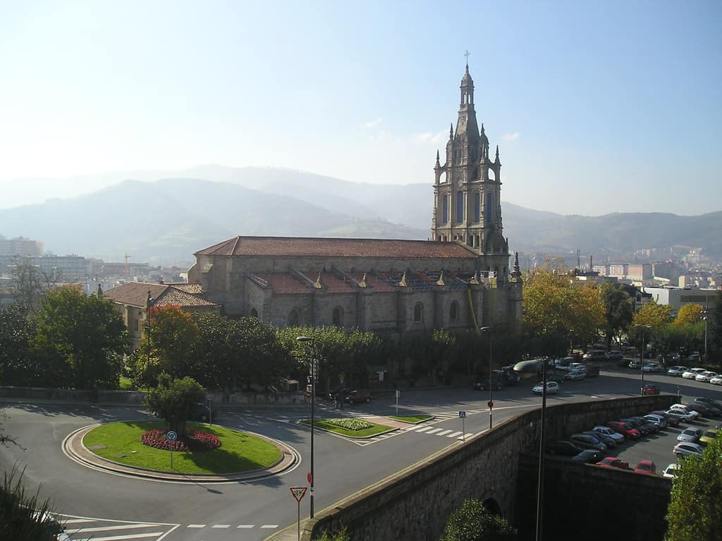 Basilica de Begoña, Bilbao, Spain