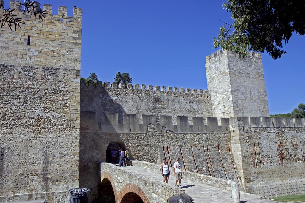 Castelo de Sao Jorge, Portugal
