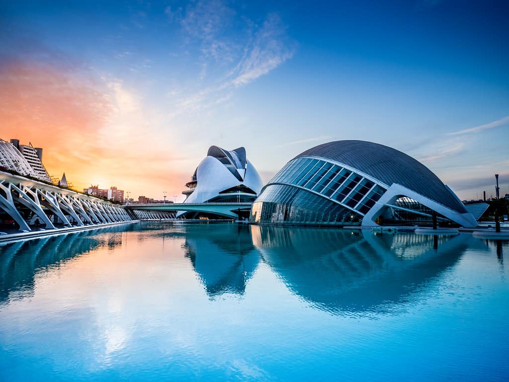 City of Arts and Sciences , Valencia, Spain