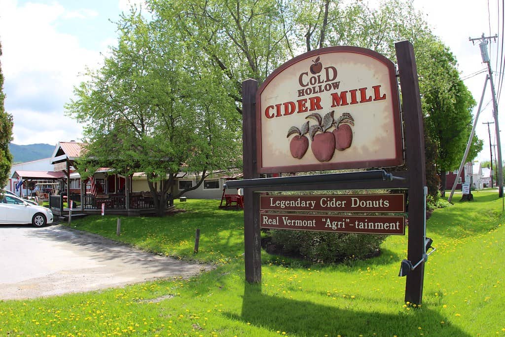 Cold Hollow Cider Mill Montpelier Vermont