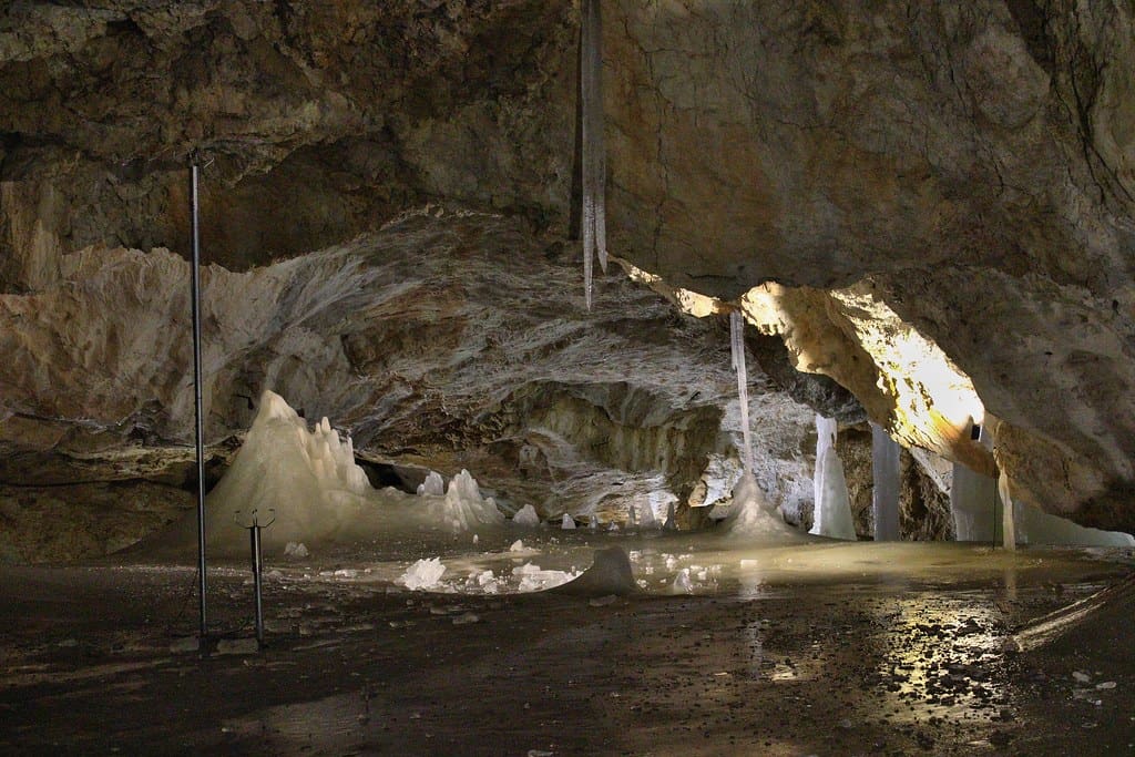 Dobšinská Ice Cave, Slovakiac