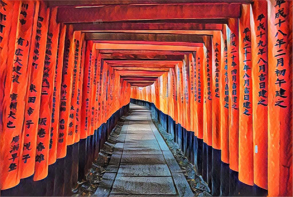 Fushimi Inari Shrine , Kyoto Japan