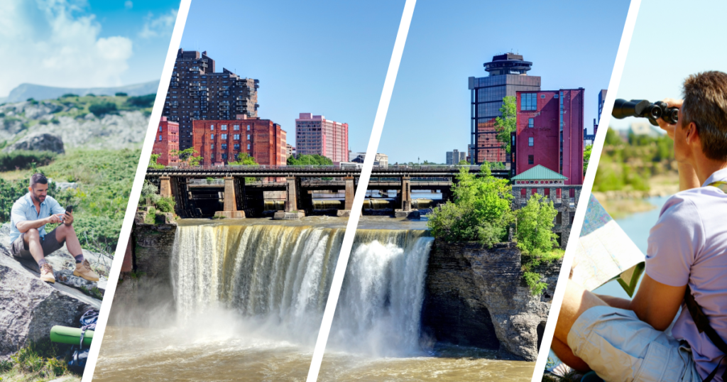 Genesee River’s High Falls Rochester, New York