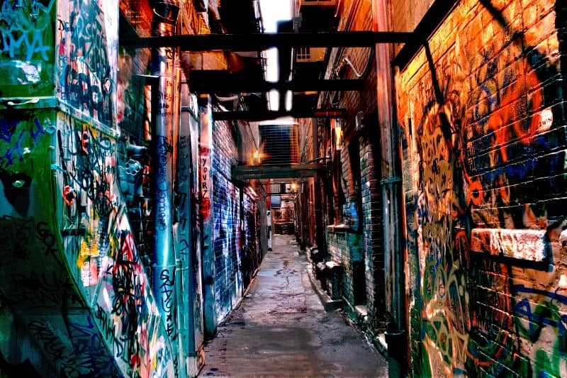Graffiti Alley, Ann Arbor, Michigan