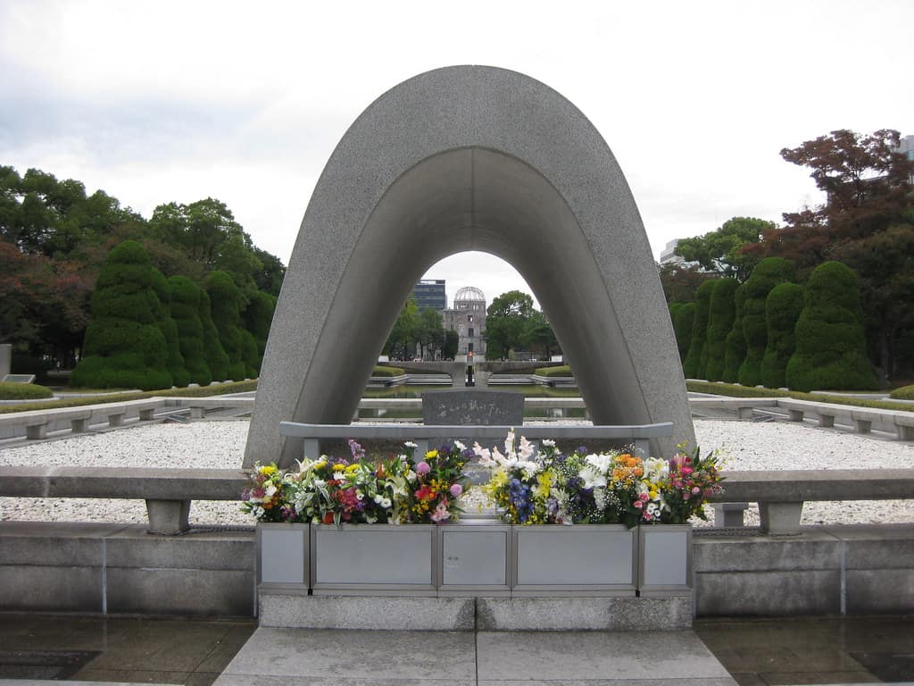 Hiroshima Peace Memorial Park , Japan