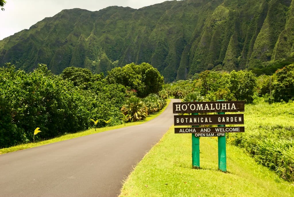 Ho'omaluhia Botanical Gardens Oahu