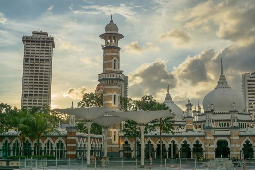 Jamek Mosque, Kuala Lumpur, Malaysia 
