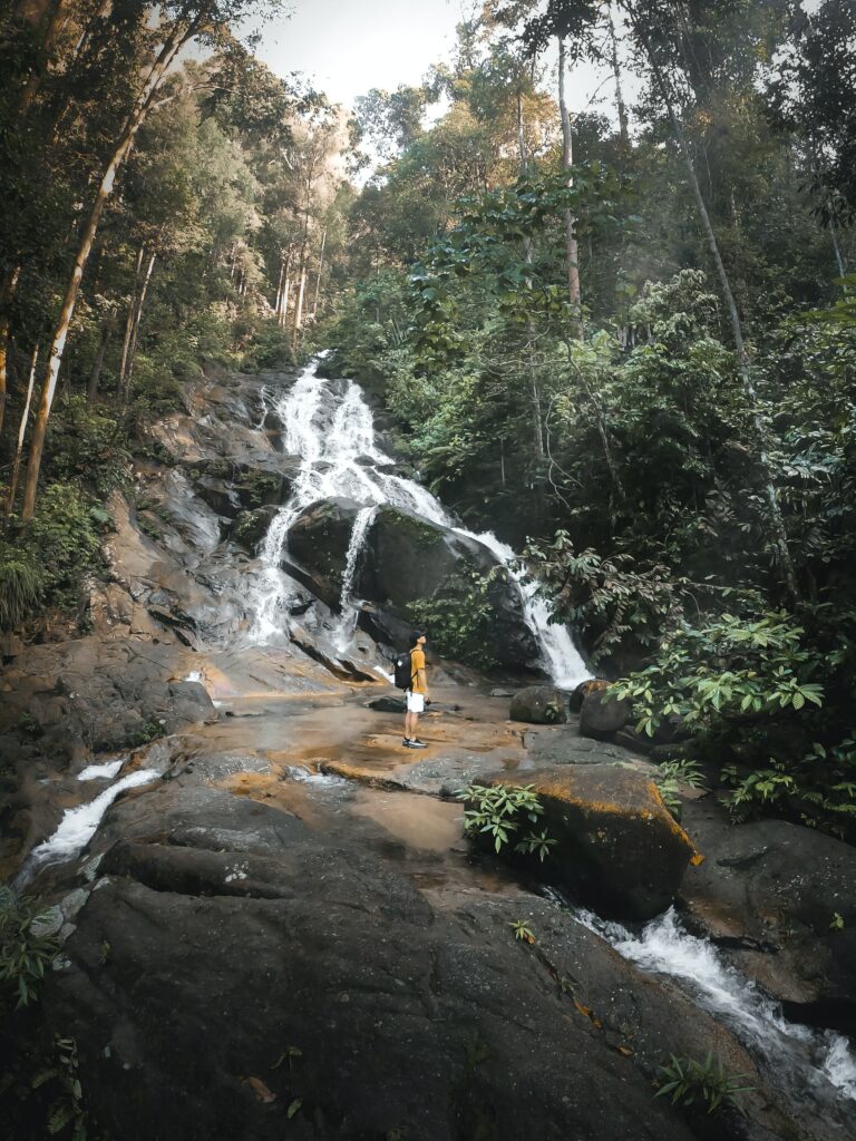 Kanching Rainforest Waterfall, Kuala Lumpur, Malaysia