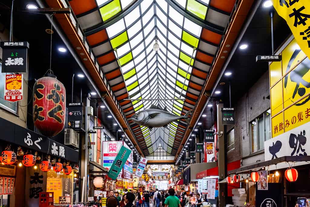 Kuromon Market, Osaka, Japan
