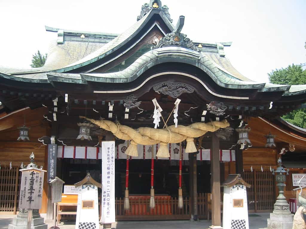 Kushida-Jinja Shrine, Fukuoka, Japan